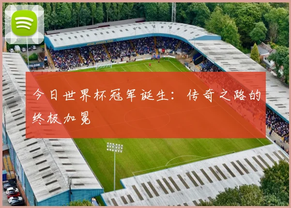 今日世界杯冠军诞生：传奇之路的终极加冕